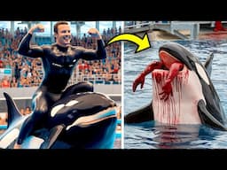 Killer Whale Brutally  DRUG A Trainer Underwater At SeaWorld, San Diego
