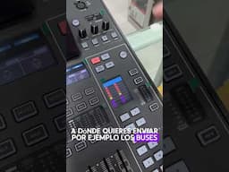 Wing compact botón SOF - send on fader #behringer #curiososaudiopro