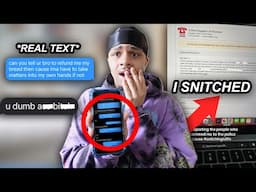 STORYTIME : I GOT SCAMMED BY A DR*G LORD IN HOUSTON & REPORTED HIM TO THE POLICE!!!!