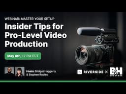 Master Your Setup: Insider Tips for Pro-Level Video Production