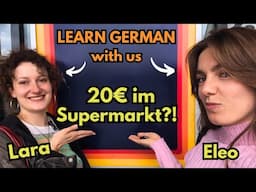 Learn German: Supermarkets in Germany – The 20€ Reality Check | Immersive Vlog