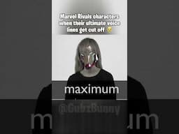 When Marvel Rival Ultimates get cut off 😭😂 #marvelrivals #marvel #rivals #sus