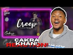 CAKRA KHAN | ​Creep - Radiohead (COVER) #LIVE​ (Concert Nova 2017)​ | REACTION!