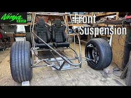 Front Suspension - Ninja H2 Street Legal Crosskart Build - Part 4