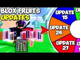Blox Fruits But the UPDATES Decide my Fruits for PvP!