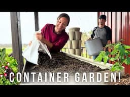 Learning to GROW OUR OWN FOOD With NO Garden Space