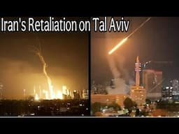 Iran Retaliates on Tel Aviv | Missile Attack Caught on Camera | Israel Iran War Update 2025