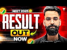 NTA UPDATE 🚨 NEET 2025 Official Result Out Now! | Wassim Bhat #neetresult #neet2025