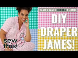 Sew A Draper James Inspired Garment! | GINGHAM + Simplicity Sewing Patterns
