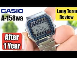 Casio A158w Long Term Review | Casio A158w After 1Year