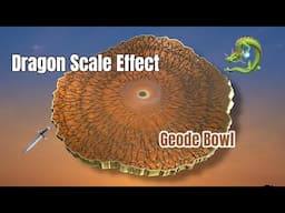 #642 EN: Leather Look of this Dragon Scale Effect | Bowl | #epoxyresin