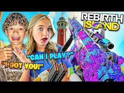 Warzone's #1 Brother Sister DUO is BACK! (FIRST B06 REBIRTH ISLAND WIN)