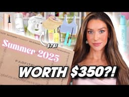 WORTH $350?! UNBOXING THE FABFITFUN SUMMER 2025 BOX!