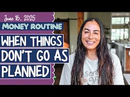 Money Routine | Meal Planning +Tracking  Expenses