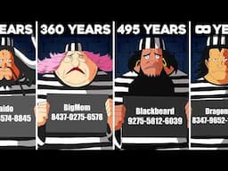How Long Would One Piece Villains Spend In Prison?