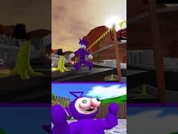 Tinky Winky Escape From Lightning McQueen Part 2