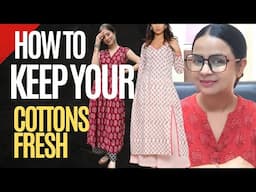 Common and useful ways to keep you Cotton Kurtas Safe