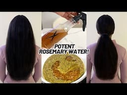 SUPER POTENT ROSEMARY WATER | Do Not Wash It Out😱
