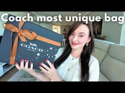 Coach Newest Bag Unboxing, Review and What Fits | Coach Safari Bag