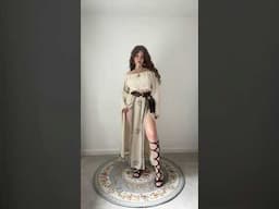 beige isn’t boring! it’s all in the textures ~ hippie outfit inspo