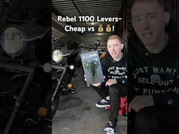 Rebel 1100 Levers- Cheap vs Expensive! 💰