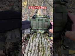 Belt Rig Using Becker Pack Belt From Bongo Gear #bushcraft