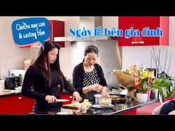 Lễ phục sinh, Aimee khoe bà con đi casting film, Louis ăn vội rồi đi tập luyện,Mai le cuộc sống pháp