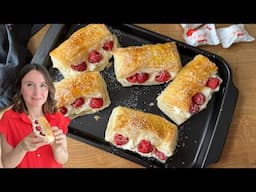 Schnelle Blätterteig Raffaellotaschen 😍