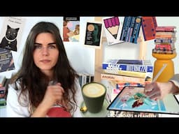 What Inspires Me to Create ⭑Artist Vlog⭑ Books I Read as an Illustrator (Book Inspiration Artists)