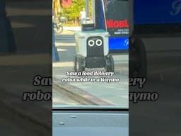 The future is weird #waymo #technology #robot