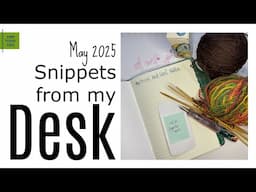 SFMD 75: Rainy Day, Casting On Fingerless Mittens, and Making a New Junk Journal.