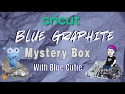 New Cricut Blue Graphite Mystery Box w/ Blue Cutie