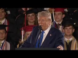 Trump to MASSIVE U of Alabama crowd: "Keep men out of women's sports"