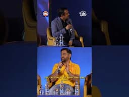 A glimpse of Thala's wisdom! 💛Watch the full 7⃣ minutes video now! !#ICCHallOfFame #WhistlePodu