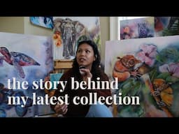 The Meaning Behind My Latest Painting Collection ☆ Artist's Story | Katherine Schiller Fine Art