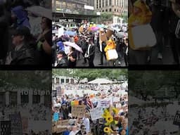 Nationwide Mass Protests Against Trump Militarism and ICE Raids on Immigrants