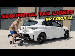 2023+ GR Corolla LED Sequential Tail Lights | Full Detailed Install