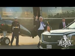 WATCH: President Trump Departs from the White House - 4/24/25