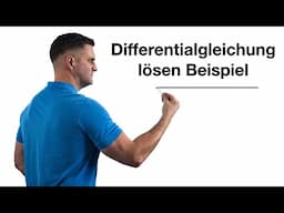 Differentialgleichung lösen Beispiel | Mathe by Daniel Jung