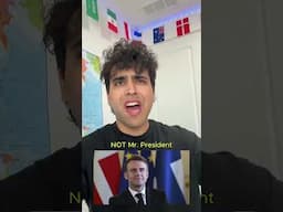 POV: The French President After Seeing PSG Players Staring At His Wife 😭🇫🇷