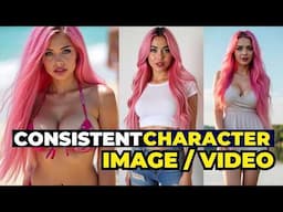 Create Consistent Character Using AI | AI Influencers Model | Image To Video