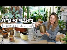 How I Style My Houseplants 🌱 Creating an Indoor Oasis