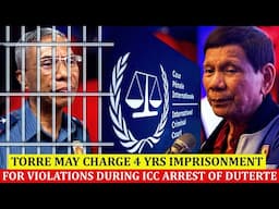 Police General May Charge 4 yrs of IMPRISONMENT for Violations during ICC Arrest of Duterte