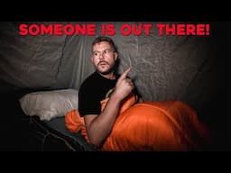 (SOMETHING BAD IS GOING TO HAPPEN!) SCARIEST NIGHT CAMPING ALONE IN HAUNTED MURDERER FOREST