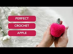Easy Crochet Apple 🍎 | FREE Crochet Pattern | Beginner Friendly | Teachers Gift
