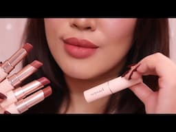 Squad Cosmetics Mellow Matte Lipstick Lip Swatches on light-medium skintone