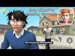 Boy Stealth: Runaway Challenge Full Gameplay | Schoolboy Runaway Escape Game
