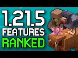 Ranking EVERY New Feature in the Minecraft 1.21.5 Update