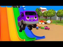 Wheels on the Bus | @Nursery Rhymes & Kids Songs2