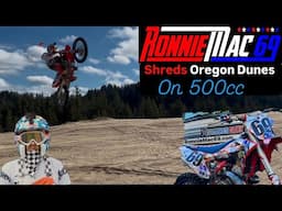 Ronnie Mac 69 Shreds Oregon Sand Dunes on 500cc Magnum Eagle 🦅💨💨💨